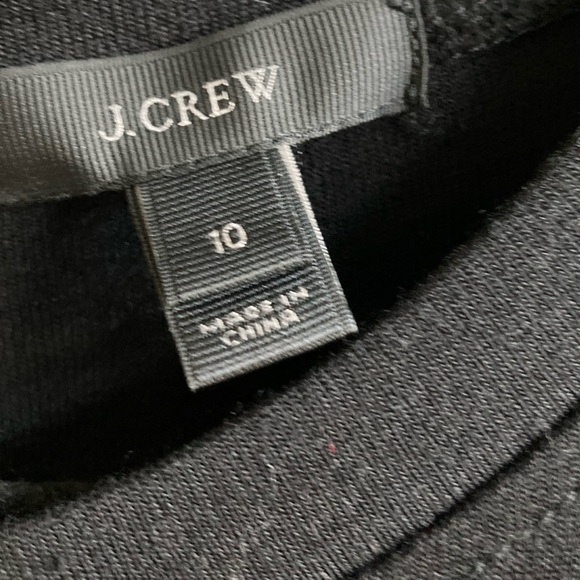 J.CREW | short sleeve crewneck shift dress with zipper pocket detail - Picture 4 of 5